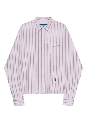 NAMESAKE striped pocket shirt - Pink