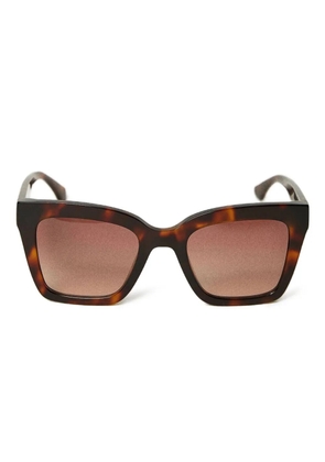 TWINSET tortoiseshell-effect sunglasses - Brown
