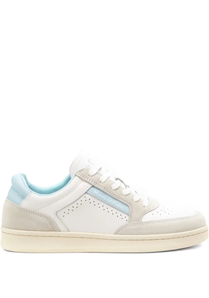 Marc O'Polo Violeta perforated leather low-top sneakers - White