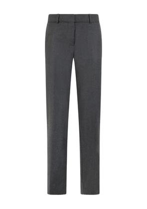 Brooks Brothers flannel virgin-wool trousers - Grey