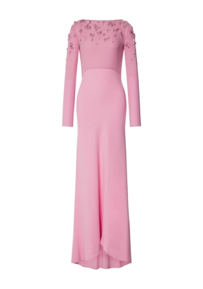 Alberta Ferretti crepe dress - Pink