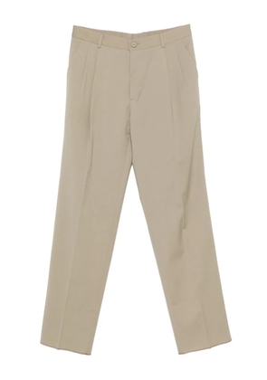 Manuel Ritz wool blend straight-leg trousers - Neutrals