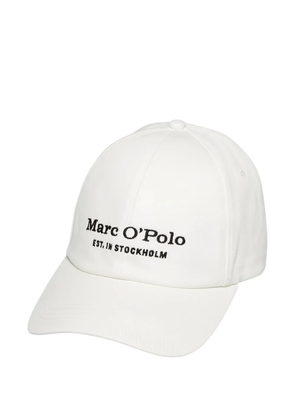 Marc O'Polo embroidered-logo cap - White