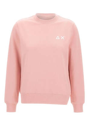 Sun68 logo-embroidered sweatshirt - Pink
