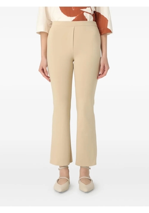 Liviana Conti flared trousers - Neutrals