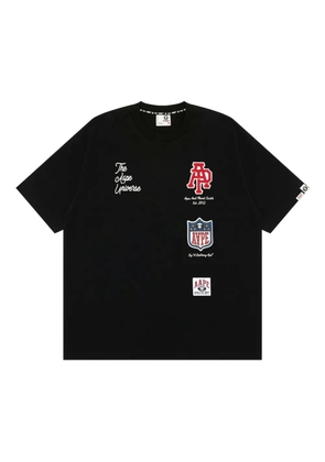 AAPE BY *A BATHING APE® Aape universe graphic T-shirt - Black