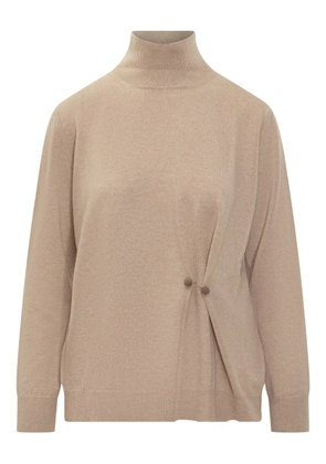 Fabiana Filippi button-detail sweater - Neutrals
