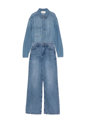 Ba&Sh buttoned pocketed jumpsuit - Blue