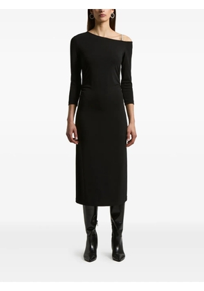 Peserico crystal-embellished dress - Black