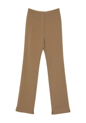 Nanushka Cybel split-hem tailored trousers - Brown