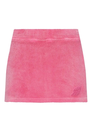 Alexander Wang embroidered cotton mini skirt - Pink