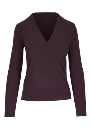 Veronica Beard Coleta V-neck sweater - Purple