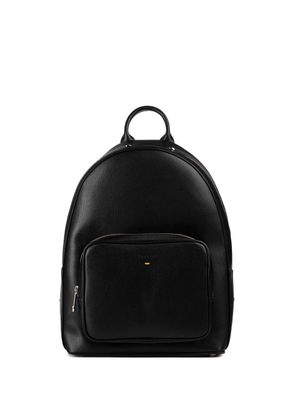 Doucal's leather backpack - Black