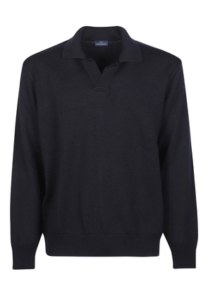 Paul & Shark collar knitted sweater - Blue