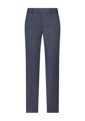 LIU JO pinstripe trousers - Blue