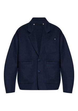 Kenzo three-button patch-pocket cardigan - Blue