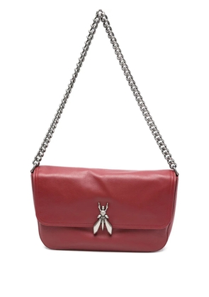 Patrizia Pepe Fly-plaque shoulder bag - Red