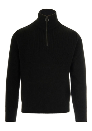 Paul & Shark ribbed-knit sweater - Black