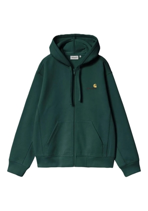 Carhartt WIP American zip hoodie - Green