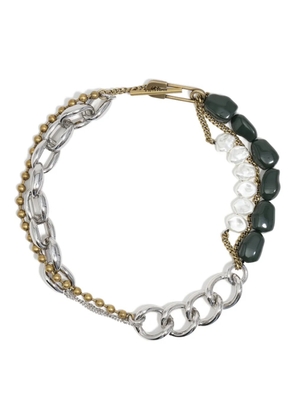 Bimba y Lola multi-chain necklace - Silver