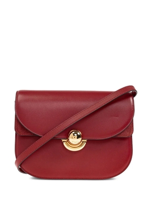 Furla small Sfera curved-flap cross body bag - Red