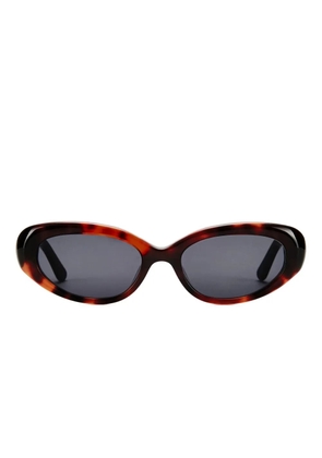 Thistles The Coco logo-detail sunglasses - Brown