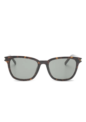 Saint Laurent Eyewear square-frame sunglasses - Brown