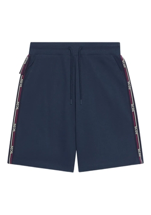GCDS logo-embellishment track shorts - Blue