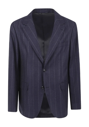 Brett Johnson pinstripe blazer - Blue