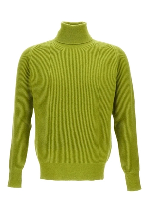 Customer Lovers turtleneck ribbed sweater - Green