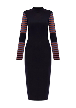 PS Paul Smith striped midi dress - Black