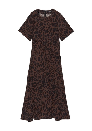 Bimba y Lola leopard maxi dress - Brown