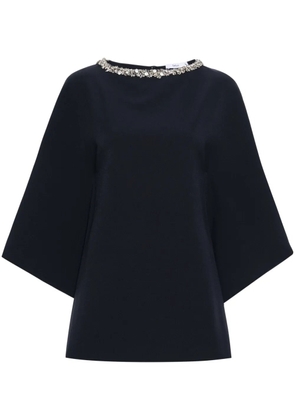 Safiyaa Arama crystal-embellished blouse - Blue