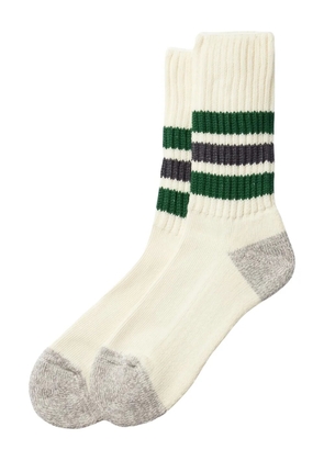 RoToTo striped socks - White