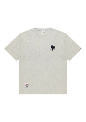 AAPE BY *A BATHING APE® logo-print cotton T-shirt - Grey