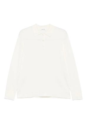 P.A.R.O.S.H. long-sleeve polo top - White