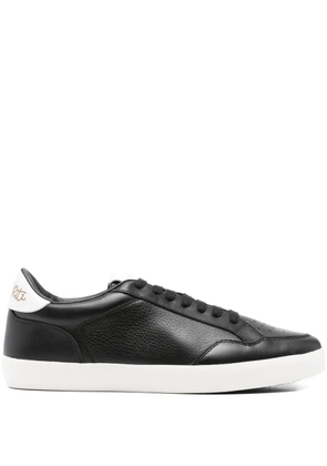 Manuel Ritz perforated leather sneakers - Black