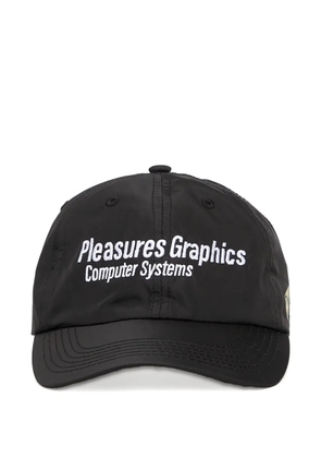 Pleasures System Tech graphic baseball cap - Black