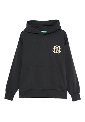 BARROW Big Apple printed hoodie - Black