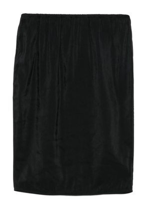 Nanushka elastic-waistband mini skirt - Black