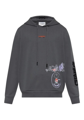 Iceberg x PEANUTS graphic-print hoodie - Grey