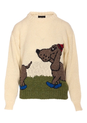 Howlin' Bumper Trouble crew-neck sweater - Neutrals