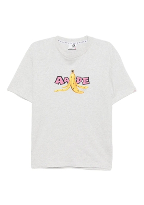 AAPE BY *A BATHING APE® printed T-shirt - Grey