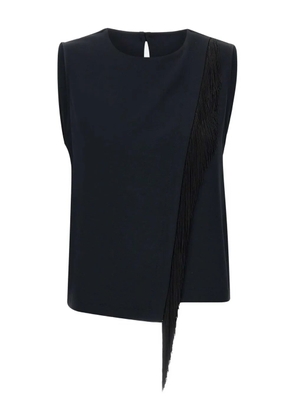 kaos fringe-detailing top - Black