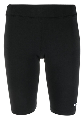 Nike Swoosh-logo bike shorts - Black