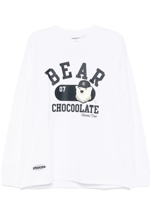 CHOCOOLATE graphic-print T-shirt - White