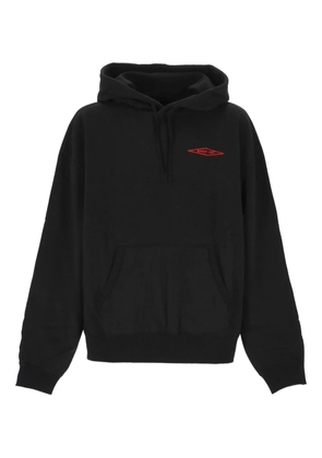 Junya Watanabe MAN embroidered hoodie - Black