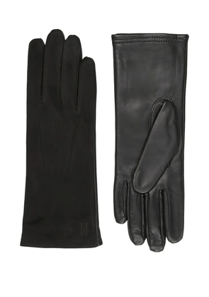 Marc O'Polo suede gloves - Black