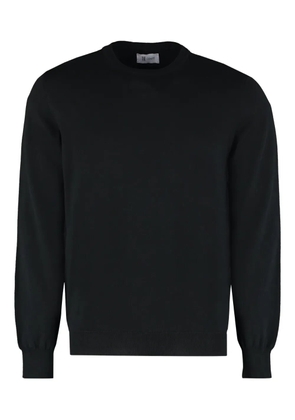 THE (Alphabet) cotton crew-neck sweatshirt - Black