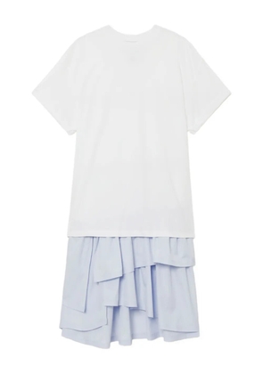 3.1 Phillip Lim ruffled overlay dress - White